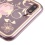 Phoenix-tail Flowers Electroplating (Brown)/Transparent Clear Gummy Cover