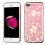 Phoenix-tail Flowers Electroplating (Pink)/Transparent Clear Gummy Cover