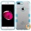 Glassy Transparent Clear/Transparent Baby Blue Gummy Cover