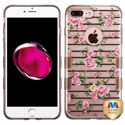 Transparent Clear Pink Fresh Roses Collection/Transparent Smoke Gummy Cover