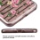 Transparent Clear Pink Fresh Roses Collection/Transparent Smoke Gummy Cover