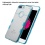 Glassy Transparent Clear/Transparent Baby Blue Gummy Cover