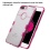 Glassy Transparent Clear/Transparent Hot Pink Gummy Cover