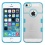 Glassy Transparent Clear/Transparent Baby Blue Gummy Cover