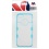 Glassy Transparent Clear/Transparent Baby Blue Gummy Cover