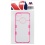 Glassy Transparent Clear/Transparent Hot Pink Gummy Cover