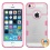 Glassy Transparent Clear/Transparent Pink Gummy Cover