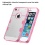 Glassy Transparent Clear/Transparent Pink Gummy Cover