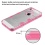 Glassy Transparent Clear/Transparent Pink Gummy Cover