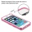 Glassy Transparent Clear/Transparent Pink Gummy Cover