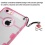 Glassy Transparent Clear/Transparent Pink Gummy Cover