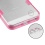 Glassy Transparent Clear/Transparent Pink Gummy Cover