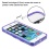 Glassy Transparent Clear/Transparent Purple Gummy Cover