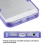 Glassy Transparent Clear/Transparent Purple Gummy Cover