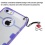 Glassy Transparent Clear/Transparent Purple Gummy Cover