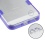 Glassy Transparent Clear/Transparent Purple Gummy Cover