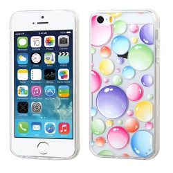 Transparent Clear Rainbow Bigger Bubbles/Transparent Clear Gummy Cover