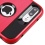 Asmyna Brushed Hybrid Protector Cover - Red / Black