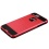 Asmyna Brushed Hybrid Protector Cover - Red / Black