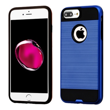 Dark Blue/Black Brushed Hybrid Protector Cover