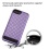 Purple/Black Diamante FullStar Protector Cover