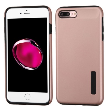 Rose Gold/Black Hybrid Protector Cover