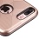 Rose Gold/Black Mars Hybrid Protector Cover