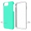 MyBat Fuse Series Case - Rubberized Teal Green / Metallic Silver