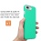 MyBat Fuse Series Case - Rubberized Teal Green / Metallic Silver