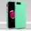 Teal Green Dots Textured/Transparent Clear Fusion Protector Cover