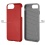 MyBat Fuse Series Case - Red Carbon Fiber Texture / Iron Gray