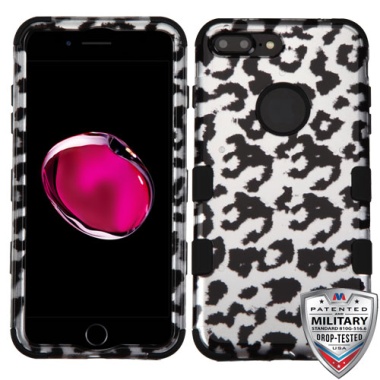 MyBat TUFF Series Case - Black Leopard (2D Silver) / Black