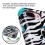 MyBat TUFF Series Case - Zebra Skin / Tropical Teal