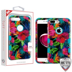 MyBat TUFF Series Case - Electric Hibiscus / Tropical Teal