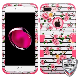 MyBat TUFF Series Case - Pink Fresh Roses / Electric Pink