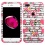 MyBat TUFF Series Case - Pink Fresh Roses / Electric Pink