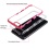 Metallic Red/Transparent Clear TUFF Panoview Hybrid Protector Cover