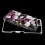 Metallic Silver/Roses Diamante TUFF Panoview Hybrid Protector Cover