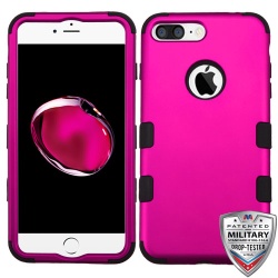 MyBat TUFF Series Case - Titanium Solid Hot Pink / Black