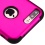 MyBat TUFF Series Case - Titanium Solid Hot Pink / Black