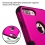 MyBat TUFF Series Case - Titanium Solid Hot Pink / Black