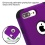 MyBat TUFF Series Case - Rubberized Grape / Black