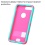 MyBat TUFF Series Case - Rubberized Teal Green / Electric Pink