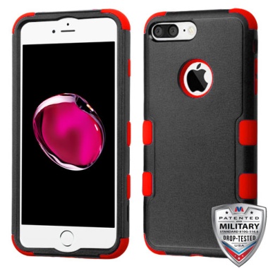 MyBat TUFF Series Case - Natural Black / Red