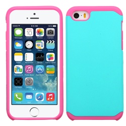 Teal Green/Hot Pink Astronoot Phone Protector Cover