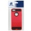 Red/Black Brushed Hybrid Protector Cover