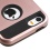 Rose Gold/Black Brushed Hybrid Protector Cover