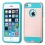 Rose Gold/Tropical Teal Brushed Hybrid Protector Cover