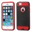 Black/Red Brushed Hybrid Protector Cover