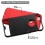 Black/Red Brushed Hybrid Protector Cover